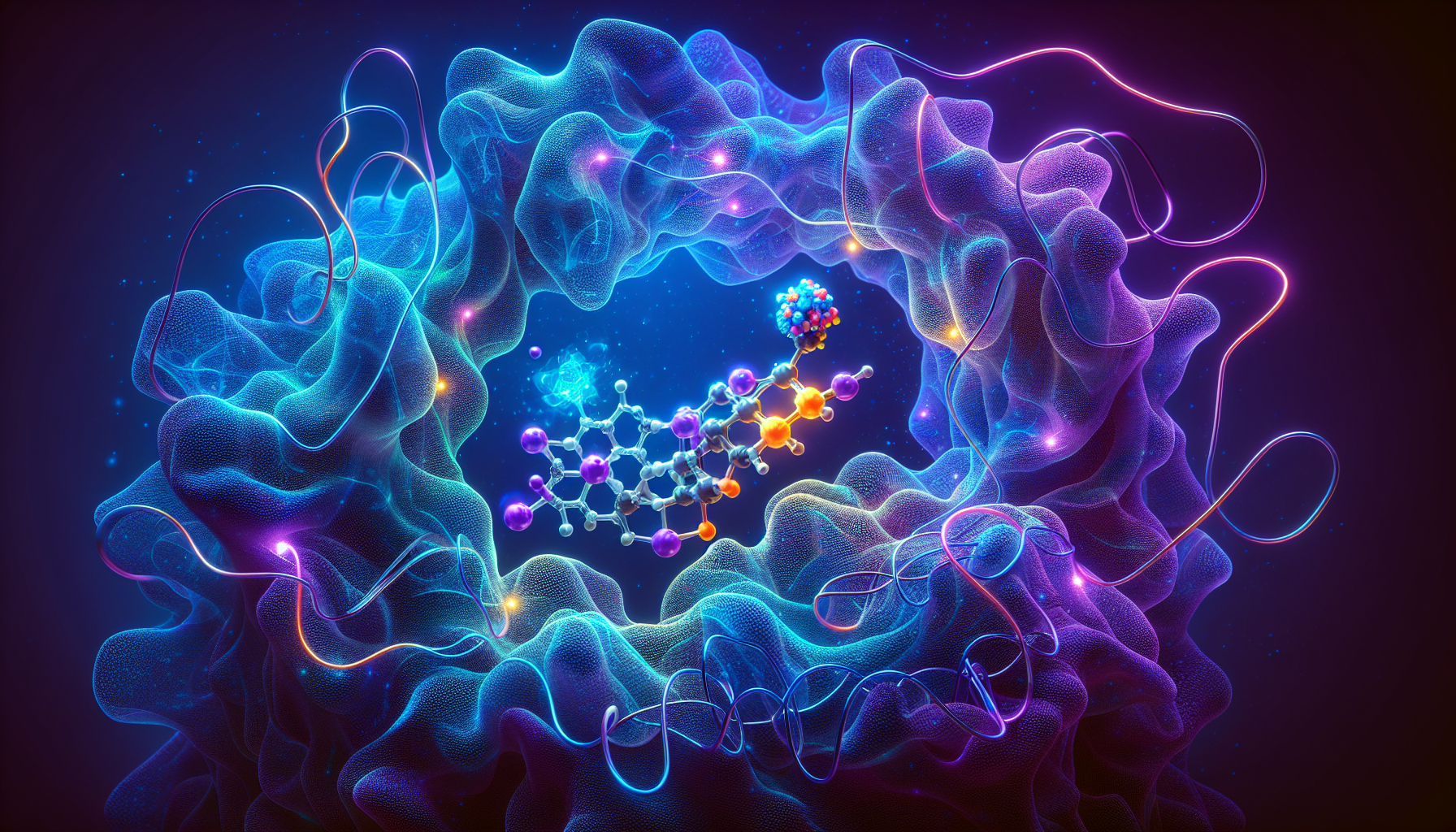 Rational Drug Design - Protein-ligand binding visualization
